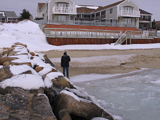 View from the jetty