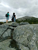 Another far-shot view of the peak