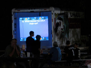 Monster trivia on Truck TV