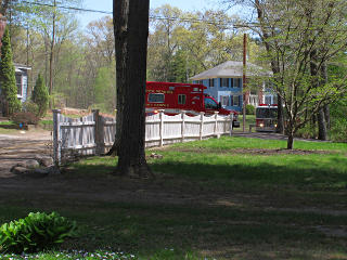 Responder vehicles turned back?