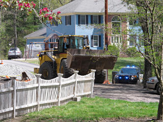 More stone, police still on site