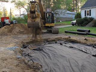 Backfilling last bits