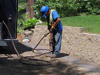 Jackhammering