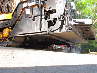 Underside of paver