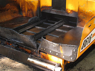 Ingestion transport of paver