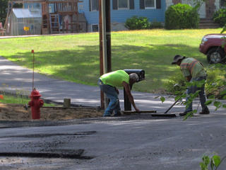 Checking drain level