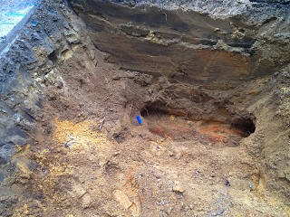 Water main exposed *again*
