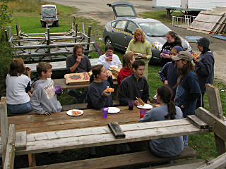 Pizza lunch