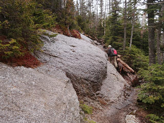 Wet slanted slabs