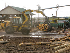 log handling machines